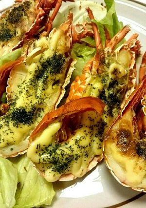 伊勢海老のマヨネーズ焼き-レシピのメイン写真