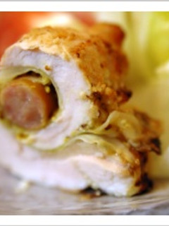 ロールチキンの辛子マヨネーズ焼き-レシピのメイン写真