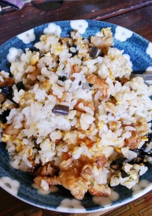 天むすリメイク☆天むすチャーハン-レシピのメイン写真