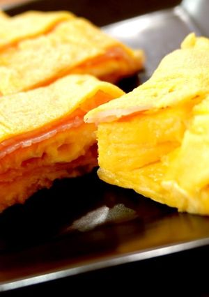 生ハム入り 卵焼き✨-レシピのメイン写真