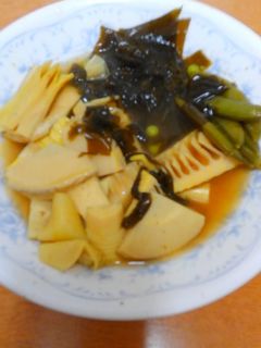 タケノコとワカメの炊いたん-レシピのメイン写真