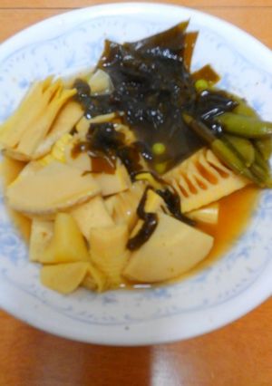 タケノコとワカメの炊いたん-レシピのメイン写真