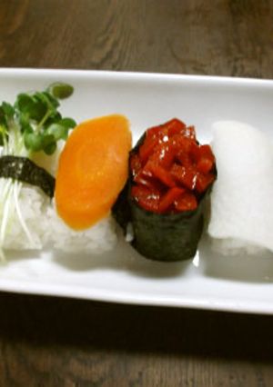 野菜の握り寿司-レシピのメイン写真