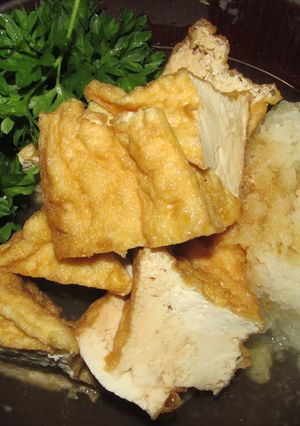 簡単ひと品♪糖質オフ♬ダイエットに厚揚げ-レシピのメイン写真