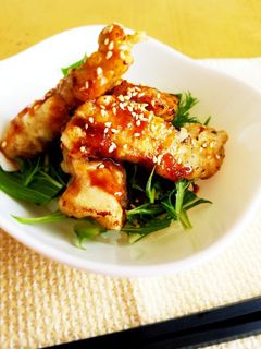 豚天丼*甘辛みそダレ-レシピのメイン写真