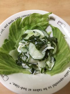 きゅうりとわかめの和風サラダ-レシピのメイン写真