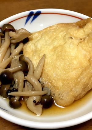 玉子の巾着としめじ煮-レシピのメイン写真