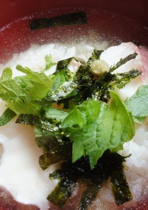 簡単、鯛茶漬け-レシピのメイン写真