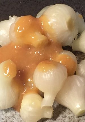 簡単☆春の野蒜（のびる）の酢味噌サラダ-レシピのメイン写真