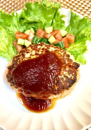 ☆ふわふわ豆腐inハンバーグ☆-レシピのメイン写真