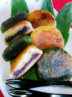 カルシウムいっぱい、焼き芋餅!-レシピのメイン写真