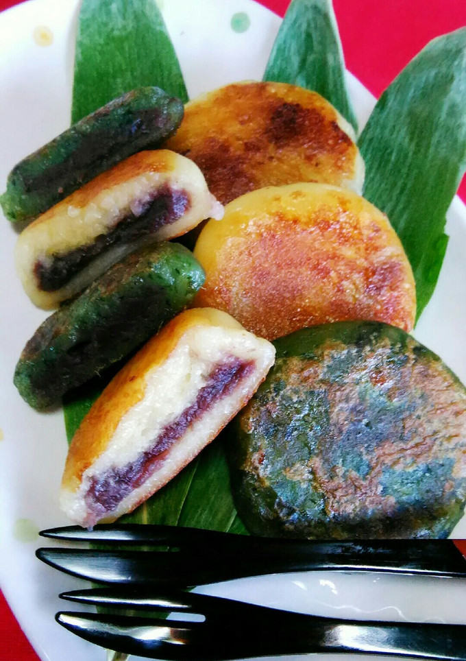 カルシウムいっぱい、焼き芋餅！-レシピのメイン写真