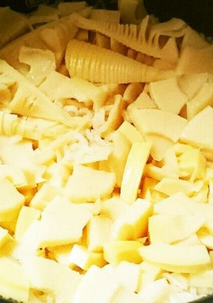 めんつゆで作る♪旬のタケノコご飯-レシピのメイン写真