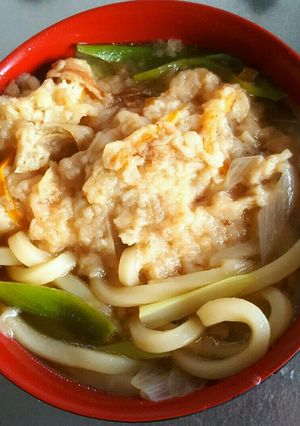 手作りゴボウ天うどん-レシピのメイン写真