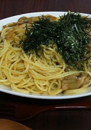簡単☆舞茸バター醤油パスタ-レシピのメイン写真