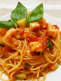 簡単♪基本の冷製パスタトマトソース-レシピのメイン写真