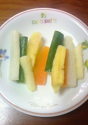 いろいろ彩り野菜ピクルス 寿司酢と酢-レシピのメイン写真