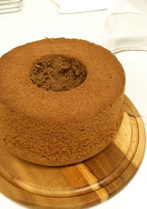 米粉のココアシフォンケーキ-レシピのメイン写真