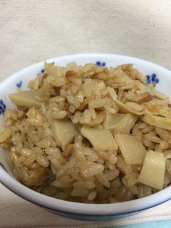 たけのこの炊き込みご飯-レシピのメイン写真