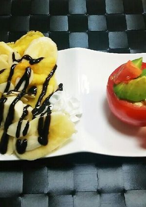 簡単にチョコバナナクレープ-レシピのメイン写真