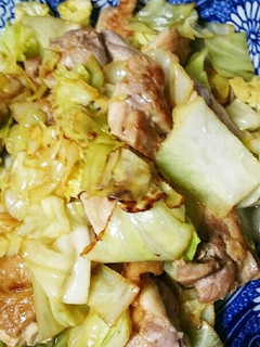 鶏肉とキャベツのバター醤油炒め-レシピのメイン写真
