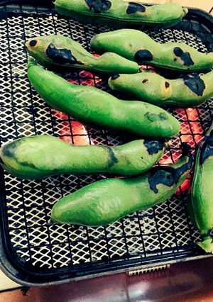 簡単！味わい深く旨味濃縮☆焼きそら豆-レシピのメイン写真