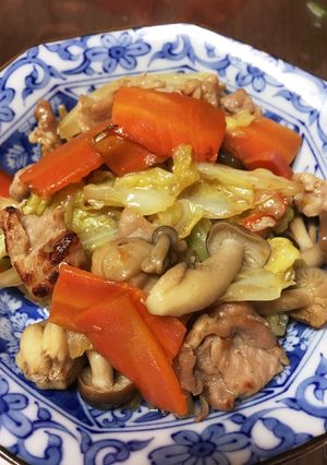 ばあば流、野菜の炒め物-レシピのメイン写真