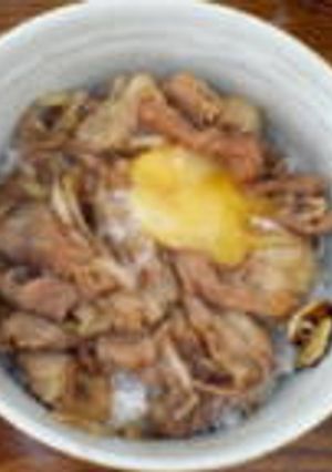 簡単 残り物のお肉で豚丼-レシピのメイン写真