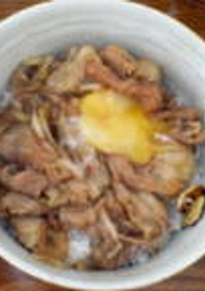 簡単　残り物のお肉で豚丼-レシピのメイン写真