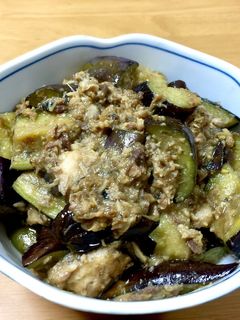 もう一品に 肴に 茄子と鯖缶の味噌炒め-レシピのメイン写真