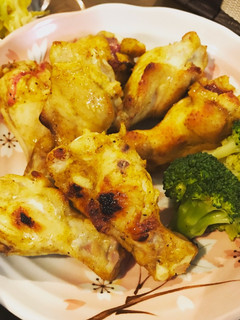 簡単☆グリルチキン(カレー味)-レシピのメイン写真