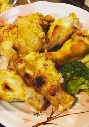 簡単☆グリルチキン(カレー味)-レシピのメイン写真