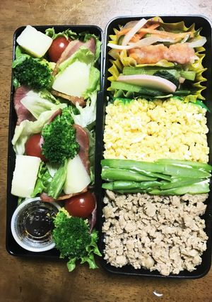 鶏そぼろ弁当-レシピのメイン写真