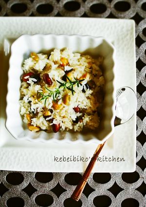 発芽豆の炊き込みご飯-レシピのメイン写真
