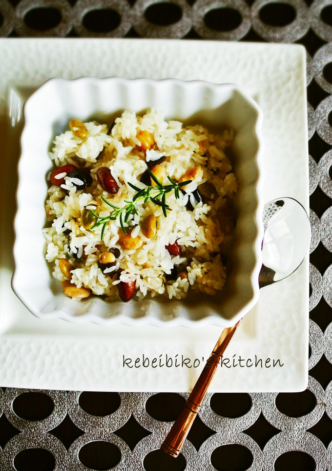 発芽豆の炊き込みご飯-レシピのメイン写真