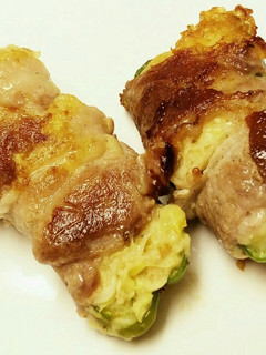 ピーマンの肉巻き♡お好み焼き詰め-レシピのメイン写真