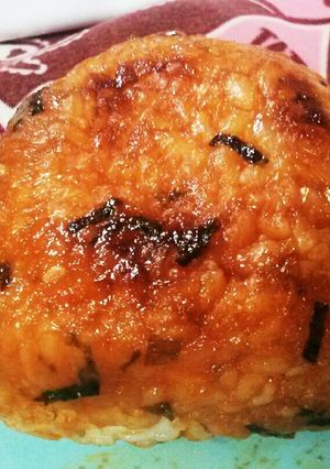 ピリ辛味噌焼きおにぎり♪-レシピのメイン写真