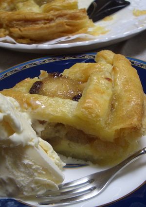 誕生ケーキは？「やっぱり　アップルパイ」-レシピのメイン写真