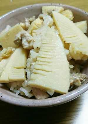 お代わりしたくなる(*^m^*)筍ごはん-レシピのメイン写真