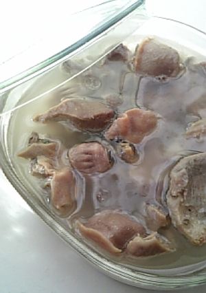 作り置き☆圧力鍋で砂肝の簡単コンフィ☆-レシピのメイン写真