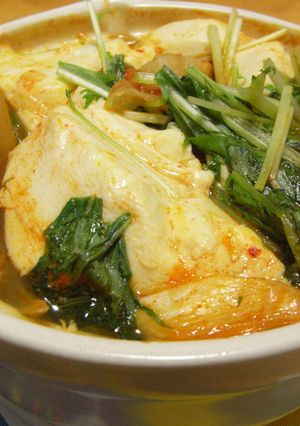 いな家特製❣『純豆腐（スンドゥブ）鍋』-レシピのメイン写真