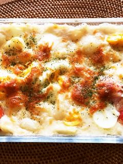 卵とトマトの簡単ニョッキグラタン-レシピのメイン写真