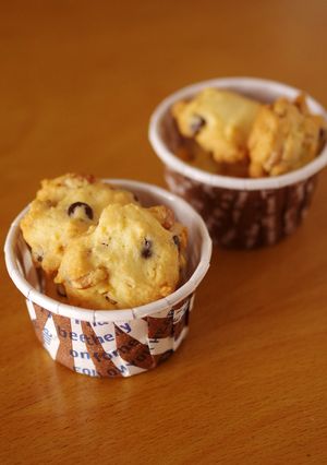 簡単型いらず♪チョコチップナッツクッキー-レシピのメイン写真