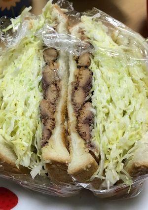 さんまの蒲焼缶サンドイッチ-レシピのメイン写真