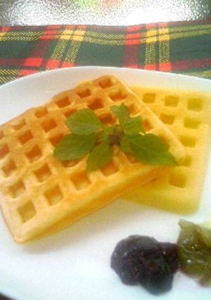 簡単♪美味しい♪シュワシュワッフル♪-レシピのメイン写真