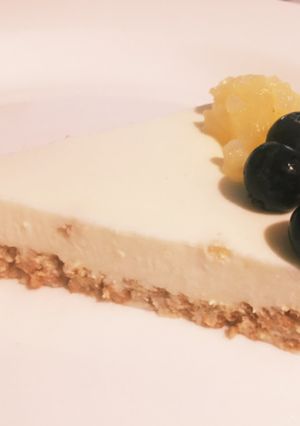 超簡単！滑らか濃厚レアチーズケーキ:-)-レシピのメイン写真