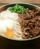 丸亀製麺のぶっかけうどん！牛とろ玉うどん