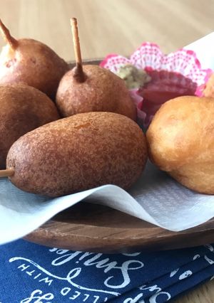 ホットケーキミックスでアメリカンドッグ-レシピのメイン写真