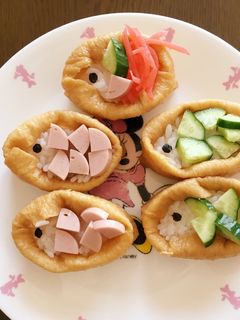 鯉のぼりいなり-レシピのメイン写真