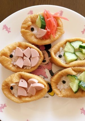 鯉のぼりいなり-レシピのメイン写真